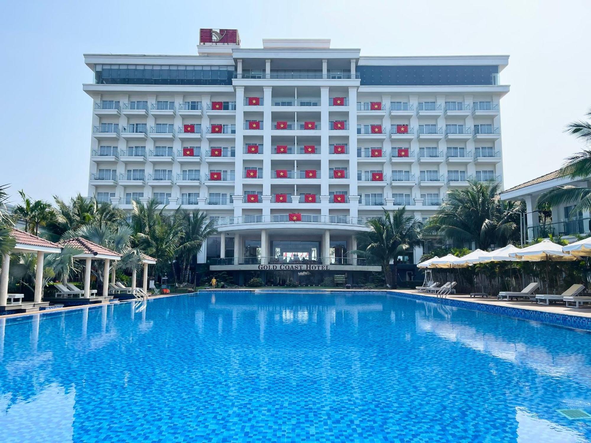 โกลด์โคสต์ โฮเต็ล รีสอร์ต แอนด์ สปา Hotel ด่งเฮ้ย ภายนอก รูปภาพ